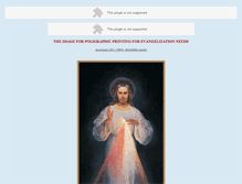 Tablet Screenshot of merciful-jesus.com